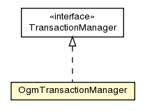 Package class diagram package OgmTransactionManager